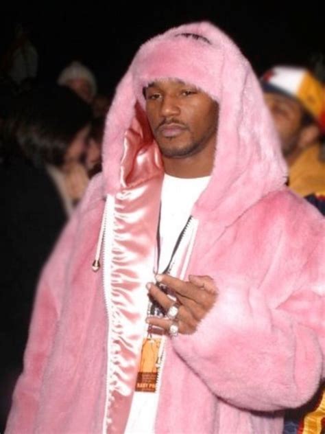 cam ron pink coat.